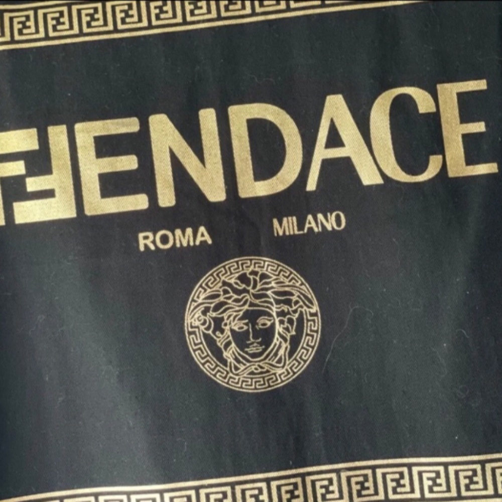 Fendace Gold Baroque Bomber Jacket NWT - Picture 8 of 8